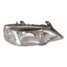 Vauxhall Astra 2000-2004 Chrome Surround Halogen Head Lamp Unit Driver Side